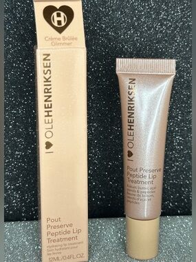 OLE HENRIKSEN Pout Preserve Peptide Lip Treatment — Crème Brûlée Glimmer